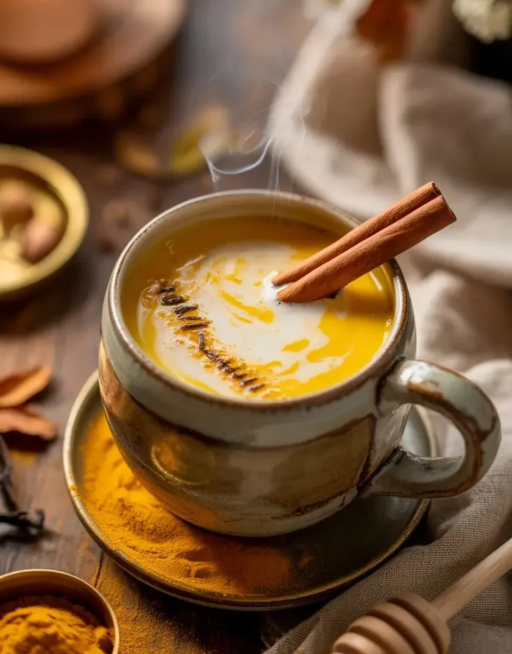 Turmeric Vanilla Warm Milk