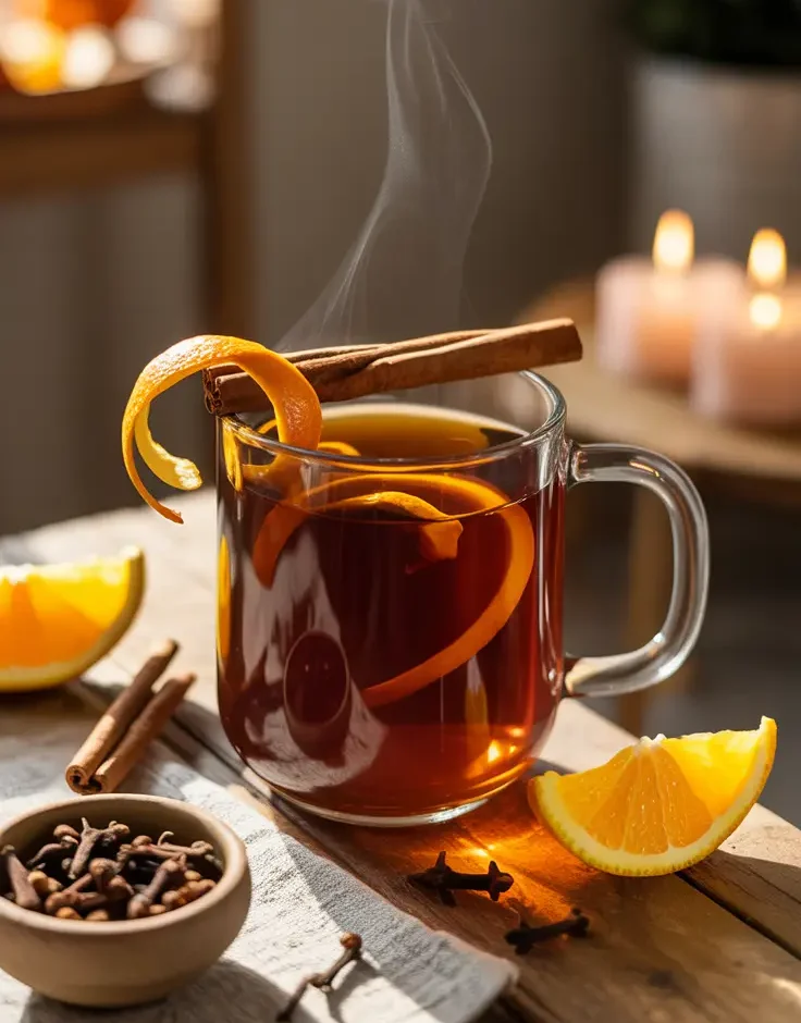 Spiced Orange Peel & Clove Comfort Brew