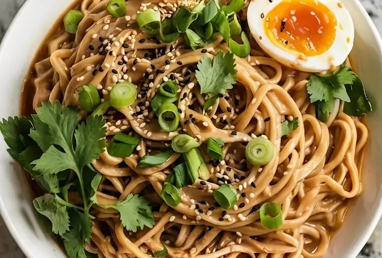 Asian noodle and ramen recipes, peanut butter ramen