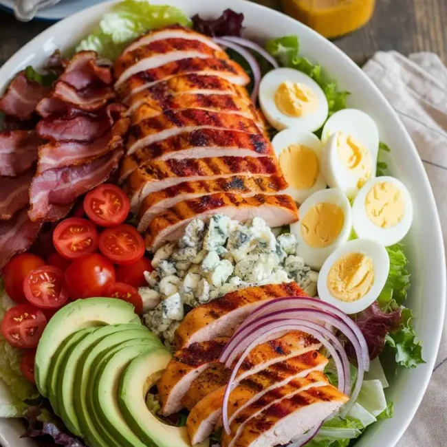Green salads and dressings, Cobb salad