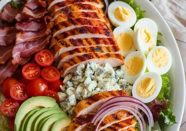 Green salads and dressings, Cobb salad
