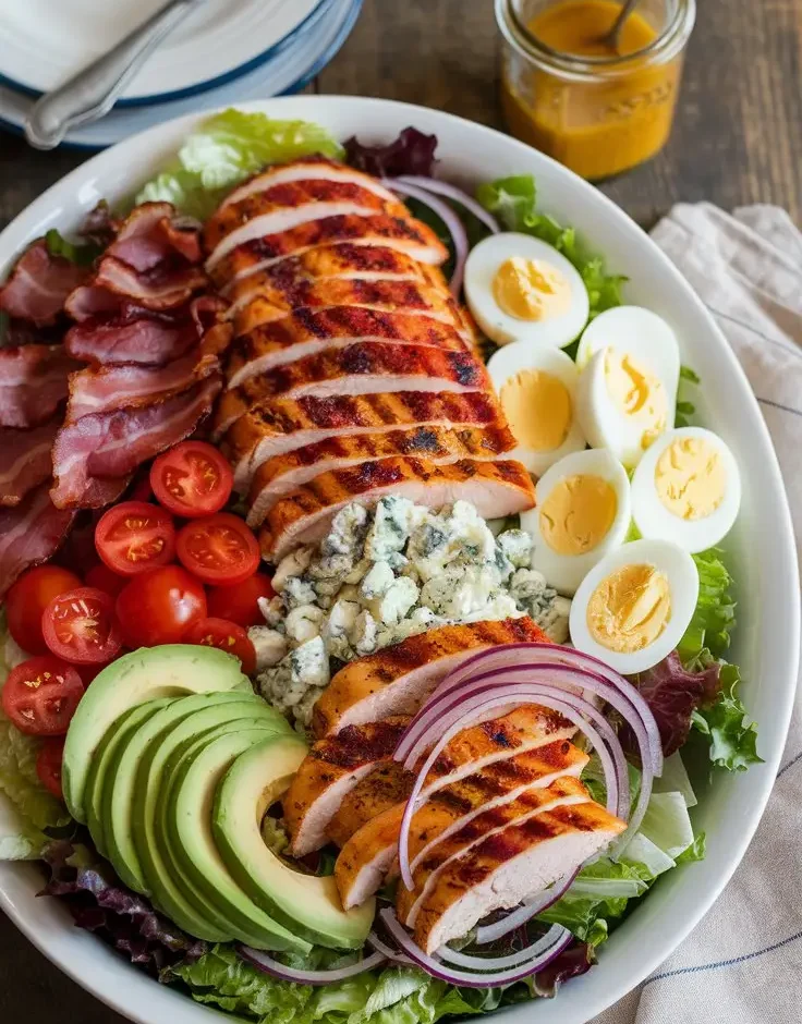 Green salads and dressings, Cobb salad