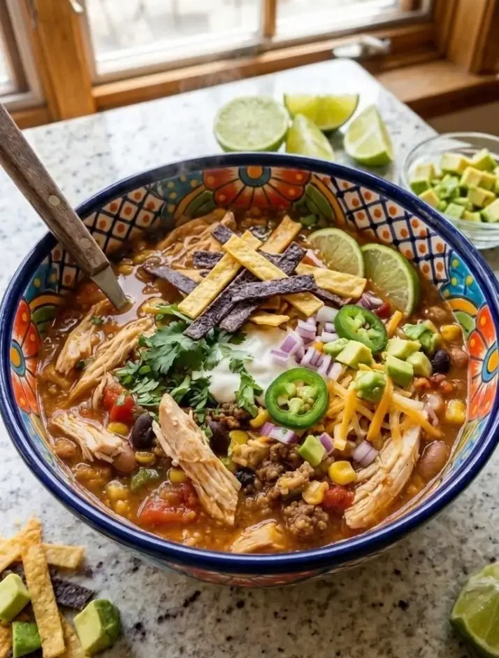 Soup and chowder recipes, chicken tortilla soup