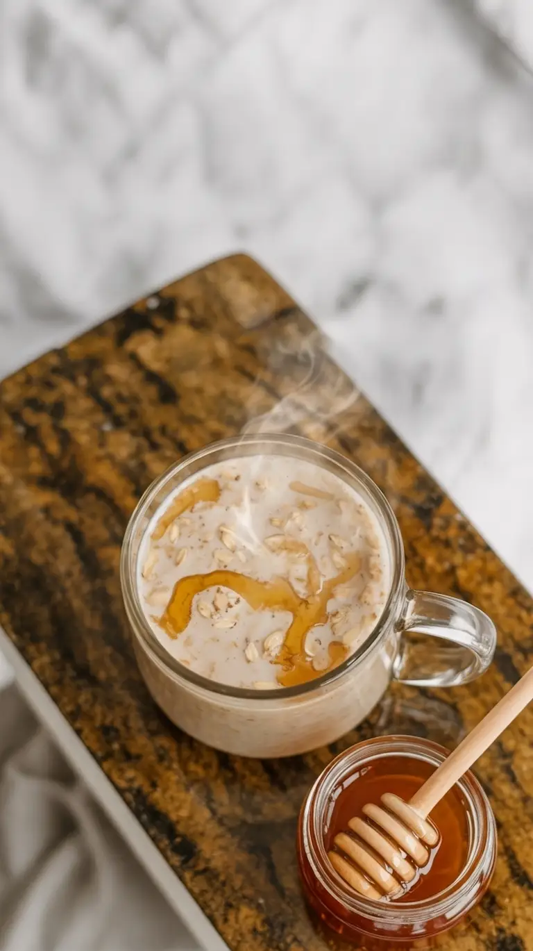 Warm drinks, The Honey Vanilla Oat Steamer